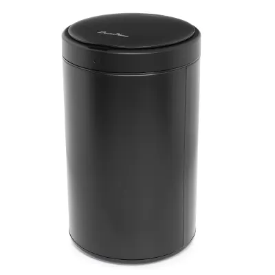 Cos de Gunoi Smart, Doctor Home Siri, Senzor de Miscare, Otel Inoxidabil, 12L - Negru