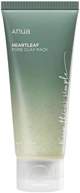 Anua Heartleaf Mască de față cu argilă, 100 ml