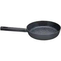 Tigaie Adanca cu Invelis Marmura, Diametru 22 cm, 2 l, Negru