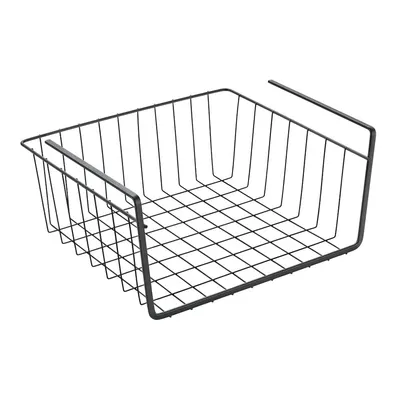 Coș de agățat pentru raft bucătărie Metaltex, lungime 30 cm, negru