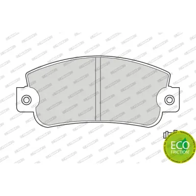 Set placute frana, frana disc FERODO FDB346