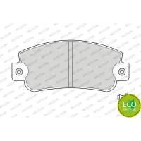 Set placute frana, frana disc FERODO FDB346