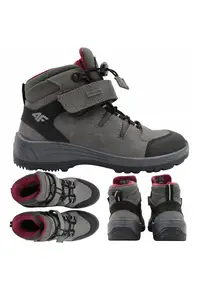 Ghete copii Alphatrek Jobmw253 - gri - piele - 59875 - Gri