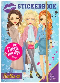 Grafix Sticker Book - Dress Me, A4, 10 foi