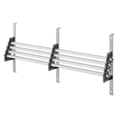 Pair of Busbar-Holder - For Aluminium Shaped Busbar - 1250-1600a - For Structures D=600-800, L=850 - Qdx 1600h