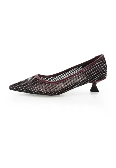 Pantofi Eleganti 2601534 din piele naturala - Visiniu
