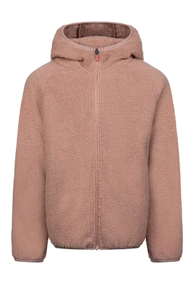 Hanorac din fleece cu fermoar Minally - Piersica