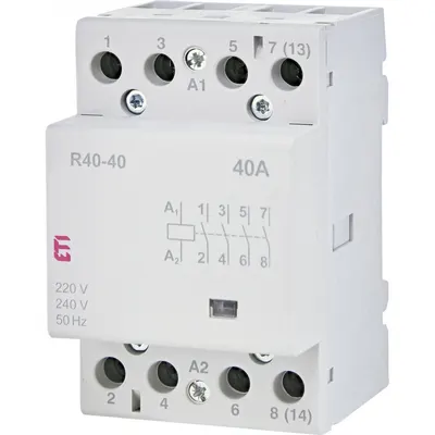Contactor modular, 230VAC, 40A, 4ND, R 40-40 230V Eti 002463410