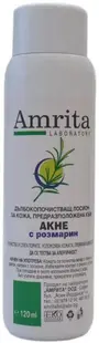 Amrita Loțiune de curățare profundă cu rozmarin împotriva acneei 120 ml