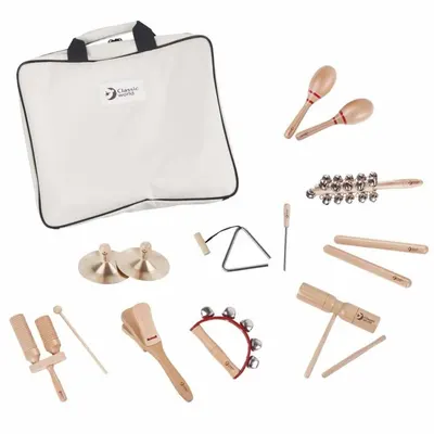 Set din lemnClassic World - Instrumente muzicale pentru învățare