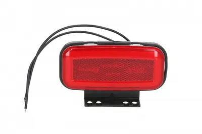 Lumini clarificare stanga dreapta, rosu, LED, inaltime 56mm; latime 117mm; adancime 20mm, in relief, lungime cablu 220mm, cu cuier, 12 24V (tip: neon)