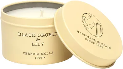 Lumânare parfumată Cereria Molla - Black Orchid & Lily, 90 g