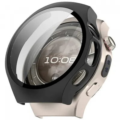 Husa Techsuit Defense360 Pro pentru Huawei Watch 5 46mm, Neagra