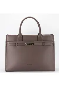 Geanta taupe inchis mare CM7736 17 Maro taupe - 27x37x13