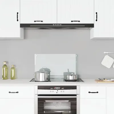 vidaXL Panou antistropi bucătărie transparent 70x40 cm sticlă securiz.