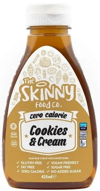 Skinny Syrup Cookies & Cream, 425 ml, Skinny Food Co
