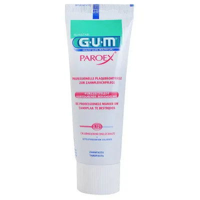 G.U.M Paroex Toothpaste pastă de dinți pentru protecția gingiilor impotriva paradontozei 75 ml