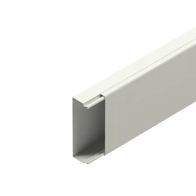 Canalizare pentru cablu fara perforare inferioara, cu capac LUK 60.060 W