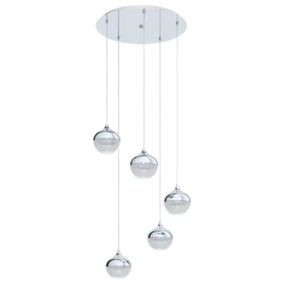 Lampa suspendata MIOGLIA 1 chrome 220-240V,50/60Hz
