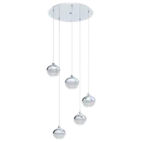 Lampa suspendata MIOGLIA 1 chrome 220-240V,50/60Hz