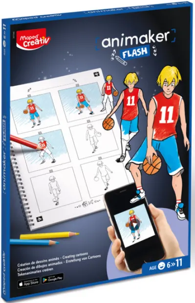 Set de desen Maped Creativ - Animaker flash, Action, 12+1