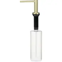 Dozator pentru detergent vase Deante Aster, auriu periat