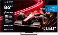 Smart TV METZ - 86MQE8000Z, 86'', QLED, 4K, 144Hz, negru