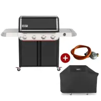 Gratar pe gaz Genesis E-425W + Regulator + Husa
