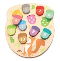 Jucarie din lemn - How Many Acorns?