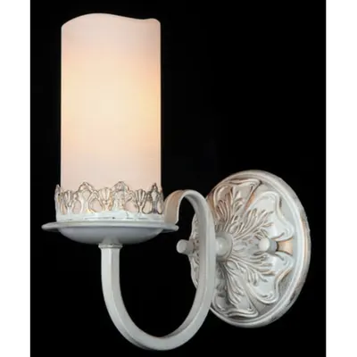 Aplica Royal Classic Palazzo,1 x E14, 230V, D.19 cm,H.23 cm,Alb-auriu