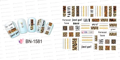 Tatuaj Pe Baza De Apa Unghii - BN1581/1533