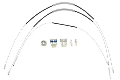 Set reparatie macara geam dreapta potrivit VW GOLF 5 2003-2009 - (set)