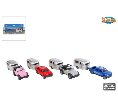 Set masina de teren cu rulota - mai multe modele