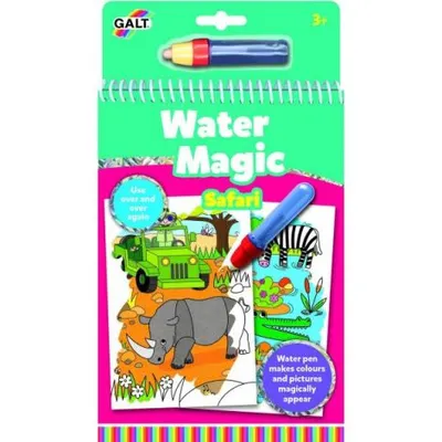 Water magic: carte de colorat safari