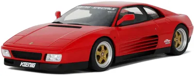 Model de colecție GT Spirit Modern: Mașini - Ferrari Koenig Special 348 Twin Turbo (Red) (1994)