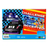 Bloc de desen si stickere, Hot Wheels, Challenge Accepted, 40 file