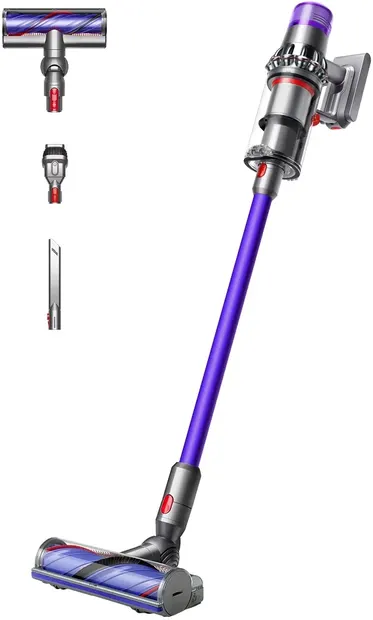 Aspirator vertical Dyson - V11 Advanced SV51, Nickel/Purple