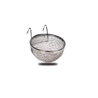 Cuib metalic mic, pentru pasari, Flamingo, 9 cm