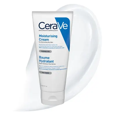 Crema hidratanta pentru fata si corp, CeraVe | 177 ml