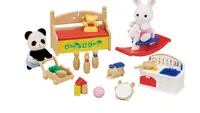 Set figurine - Snow Rabbit & Panda abies
