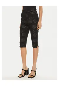 Pantaloni dama Capri - negru