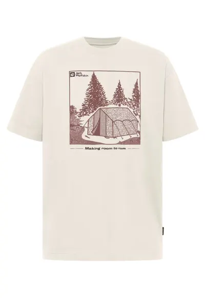 Tricou barbati Freeroamer SS 2025 - Alb