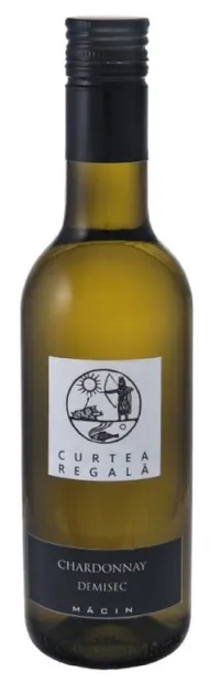 Vin alb - Curtea Regala, Chardonnay, demisec, 2017