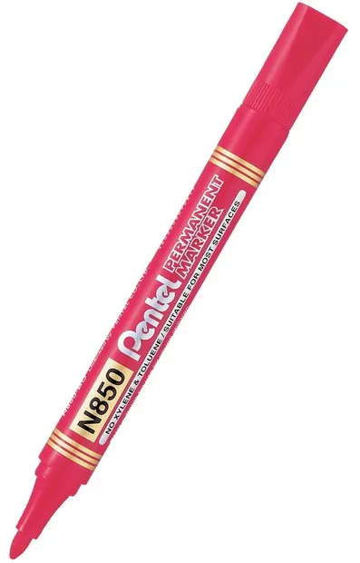 Marker permanent Pentel N850 - roșu