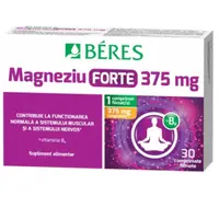 Magneziu Forte + B6, Beres Pharmaceuticals | 30 comprimate
