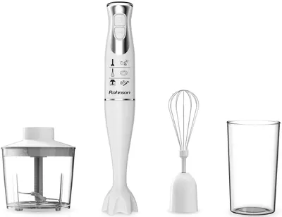 Blender Rohnson - R-5793, 0.7 l, 2 viteze, 400W, alb
