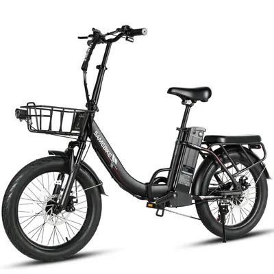 Bicicletă electrică pentru adulți CY20 Pro, baterie 48V 13Ah și roți de 20x3.0“