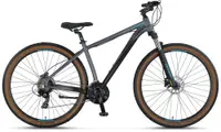 Bicicleta MTB Mosso Wildfire Man Hidraulic, roata 29 , cadru 20 din aluminiu, culoare gri mat