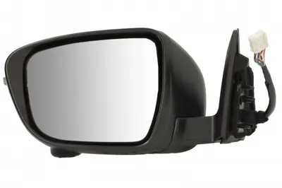 Oglinda stanga (electric, convex, cu incalzire, asistent schimbare banda, grund, cu semnalizator, cu camera) potrivit NISSAN ROGUE II, X-TRAIL III T32 01.14-08.22