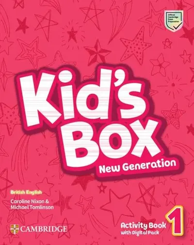 Kid's Box New Generation Level 1 Activity Book with Digital Pack British English - Paperback brosat - Caroline Nixon , Michael Tomlinson